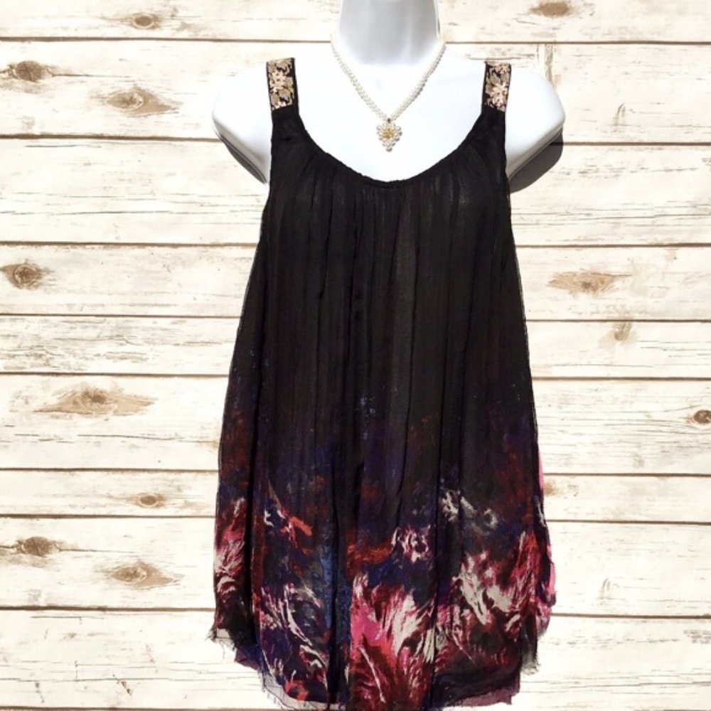 Free People Festival Top Firecracker Garden Print - Picture 3 of 8